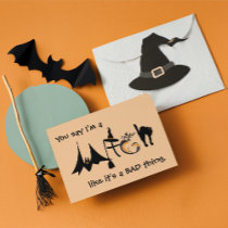 You say I'm a Witch