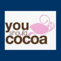 You Should Cocoa postcards