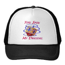 You Spin My Dreidel Mesh Hat