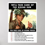 You Take Care Of Rising Prices -- WW2 posters