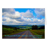 You take the High Raod Greeting Card