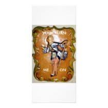 YOU TURN ME ON LIGHT SWITCH PERSONALIZED RACK CARD