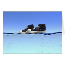 You Walk On Water Cards