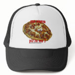 'you wanna piz'za me?' humourous parody Hat