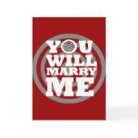 you will marry me. happy valentines day cards