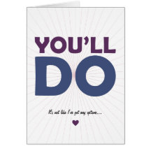 You'll Do Card