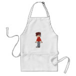 Young boy headphones head phones aprons