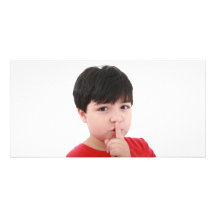 Young boy Photograph Photo Card Template