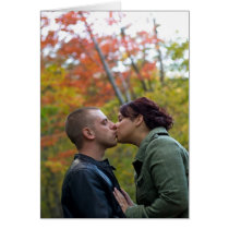 Young Couple Kissing