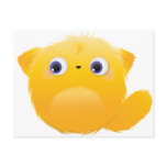 Young Cute Furry Monster postcards