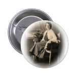 Young Edwardian Lady Early 20th Century Buttons