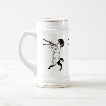Young Faun With Double Flute Mug
