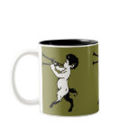 Young Faun With Double Flute mugs