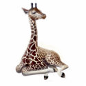 Young Giraffe Holiday Ornament photo sculptures