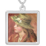 Young Girl in a Straw Hat, c.1908 Custom Jewelry