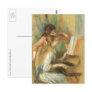 Young Girls at the Piano by Pierre Auguste Renoir Post Cards