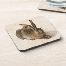 'Young Hare' Coaster