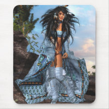 Young Indian Girl (1) Mouse Mat