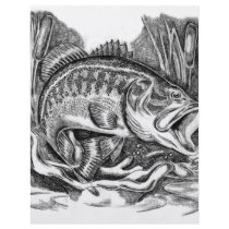 Young Largemouth Bass Flyer