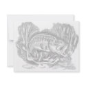 Young Largemouth Bass invitations