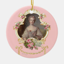 Young Marie Antoinette Christmas Ornament