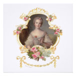Young Marie Antoinette Invitation Cards
