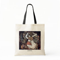 Young Mother By Schiele Egon Canvas Bags