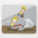 Young People on Site 06 mousepads