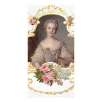 Young Queen Marie Antoinette Pink Roses Cards