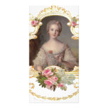 Young Queen Marie Antoinette Pink Roses Cards photo cards