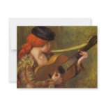 Young Spanish Woman by Pierre Auguste Renoir invitations