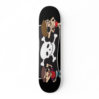 Young Swashbucklers Skateboard Decks by Pirate_Spirit