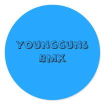 Youngguns Bmx Round Sticker