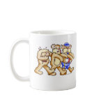 Your Average Working Bear On A Zombie Walk mugs