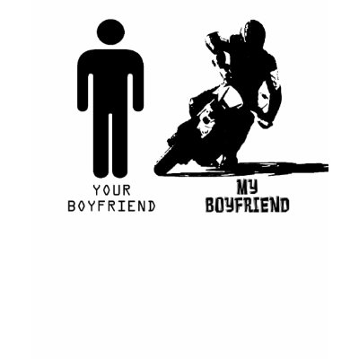 Your Boyfriend My Boyfriend Supermoto Tee Shirt by pinaypyxie