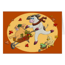Your Carts Overflow With Abundance. Card