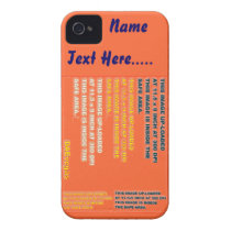 Your Case-Mate 4/4Barely There Template View Notes Iphone 4 Cases