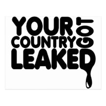 Your Country Got Leaked Postcards