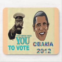 Your Country Need You to Vote OBAMA 2012 Mousepads