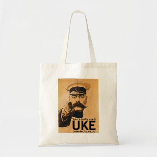 Your country needs UKE! Canvas Bags