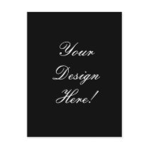 Your Design Here! Custom Wedding Announcement Card Postcards