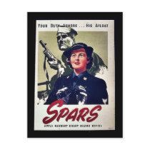Your Duty Ashore His Afloat Spars Post Cards