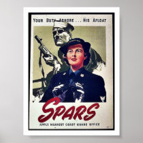 Your Duty Ashore His Afloat Spars Print