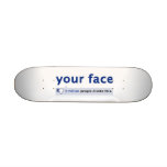 your face Skateboard Mini