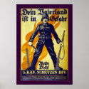 Your Fatherland is in Danger (border) posters