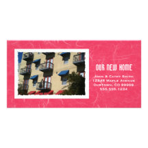 Your Framed New Home Photograph Custom New Address Photo Card