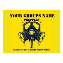 YOUR GROUPS NAME POSTCARD