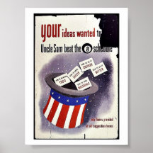 Your Ideas Wanted To Uncle Sam Beat The 8 Schedule Print