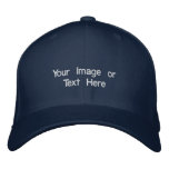 Your Image or Text Here - Customised embroidered hats
