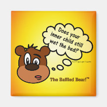 Your inner child has serious psychological issues fridge magnets